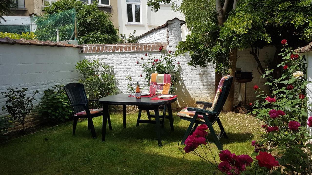 Modern Duplex With Garden Appartement Brussel Buitenkant foto