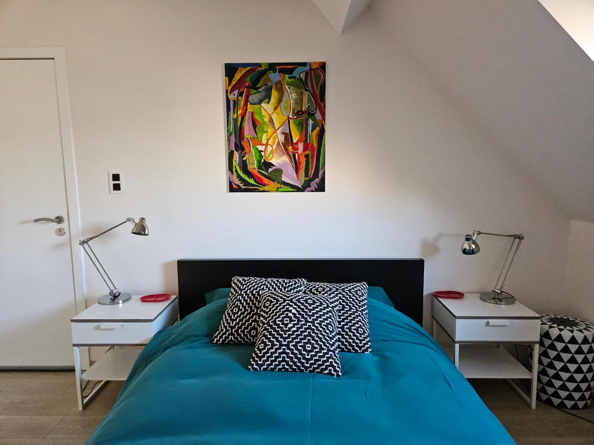 Modern Duplex With Garden Appartement Brussel Buitenkant foto